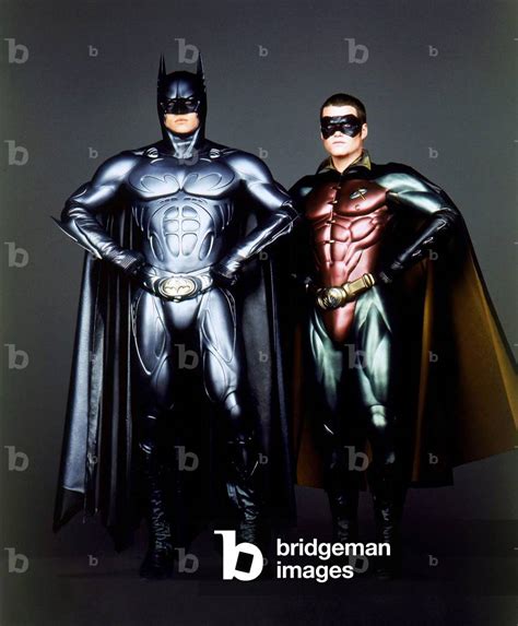 Image of Val Kilmer (As Batman) And Chris O'Donnell (As Robin), Batman