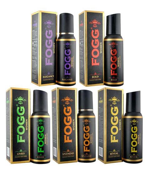 Fogg Black Women Collection (Bold, Elegance, Lively, Reveal, Splendid ...