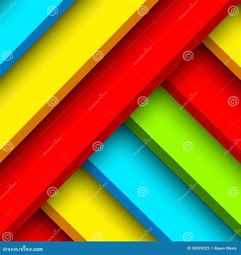 Abstract Color Block Background Stock Vector - Illustration of shadow ...