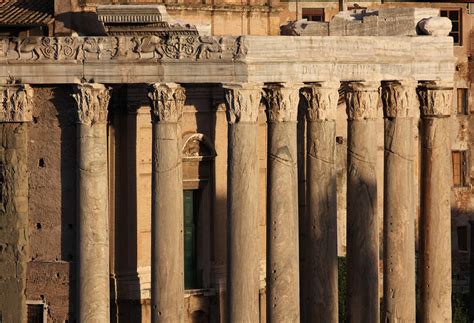 Temple of Antoninus Pius and Faustina: Corinthian Columns | Flickr