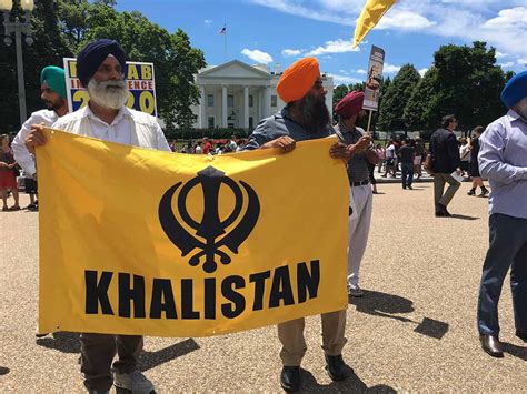 Kashmiri and Punjabi groups gather at White House to protest Modi visit ...