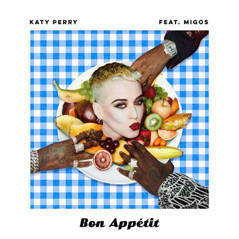 Katy Perry con Migos: Bon appétit, la portada de la canción