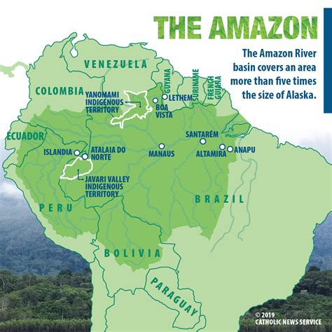 Map Of Amazon Basin