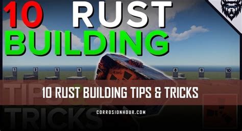 10 RUST Building Tips and Tricks (2019) - RUST Building Guides