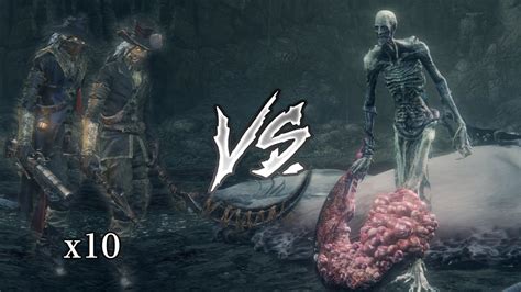 Orphan of Kos VS 12 Old Hunters (Bloodborne Boss VS Boss Mod) - YouTube