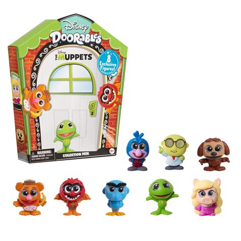 Buy Disney Doorables Muppets Collection Peek, Blind Bag Figures ...