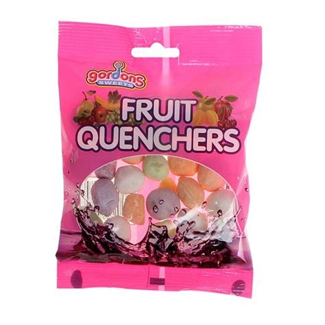 Gordons Sweets - Assorted Sweet Candy - Fruit Quenchers - 90g - 12 Pack ...