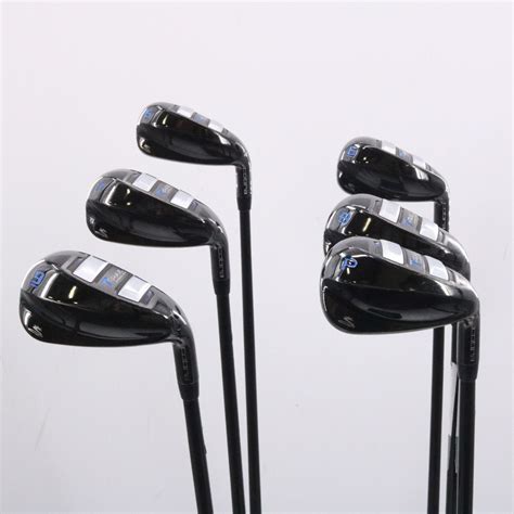 Cobra T-Rail Hybrid-Iron Set 5-P Graphite Shaft Senior Flex Right ...