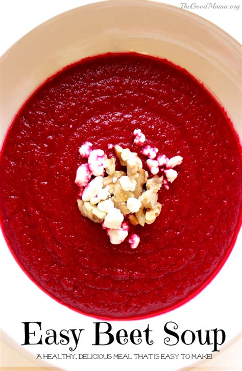 Easy Beet Soup Recipe - The Good Mama