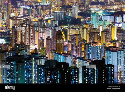 Hong Kong city skyline Stock Photo - Alamy