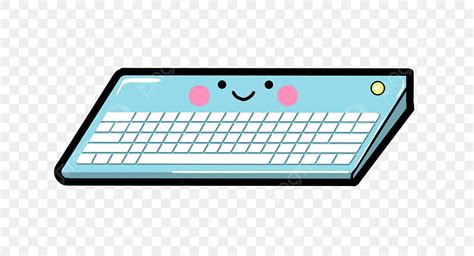 Keyboard Cartoon Clipart PNG Images, Cartoon White Keyboard ...