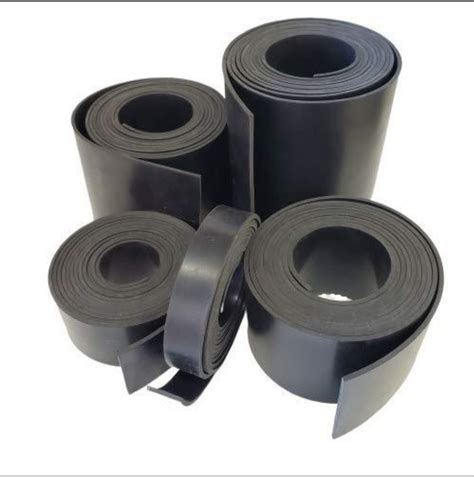 Black Neoprene Rubber Strip, Size: 25m, Rs 60 /meter Standard Rubber ...