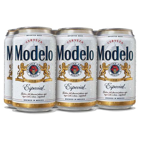 Modelo Especial Mexican Lager Import Beer 12 oz Cans, 6 pk - Shop Beer ...