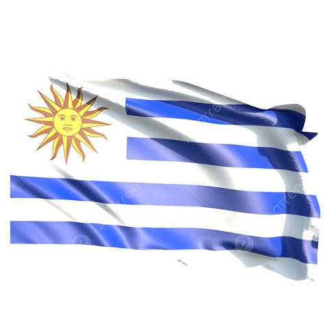 Uruguay Flag Waving, Uruguay Flag Waving Transparent, Uruguay Flag ...