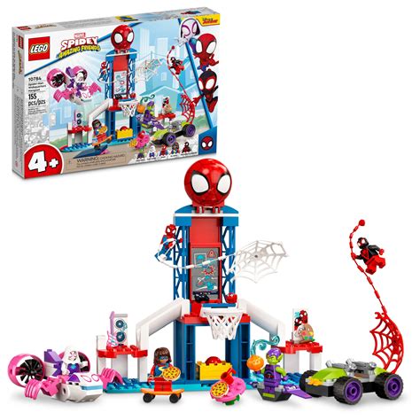 LEGO Marvel Spider-Man Webquarters Hangout 10784 Building Set - Spidey ...