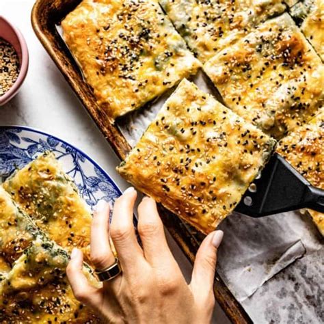 Spinach and Feta Cheese Börek (Turkish Borek Recipe) - Foolproof Living