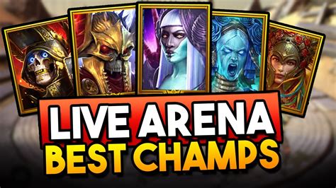 Best SUPPORT Champs for LIVE ARENA!! ft.@YST_Verse Raid: Shadow Legends ...