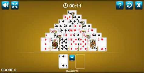 Play Pyramid Solitaire Online for Free: Free Pyramid Solitaire Card ...