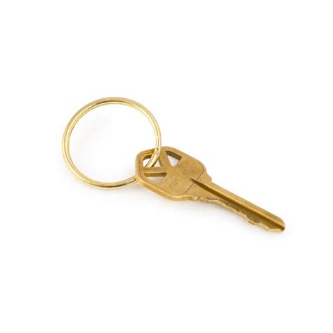 Key Ring | Split Key Ring Gold Color