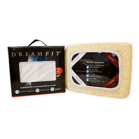 Bedding & Mattress Accessories - DreamFit Sheet Set - White