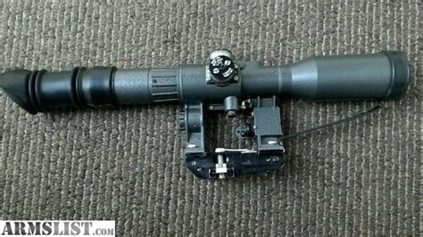 ARMSLIST - For Sale: AK47 Russian Sniper Rifle Scope 6x42D with ...