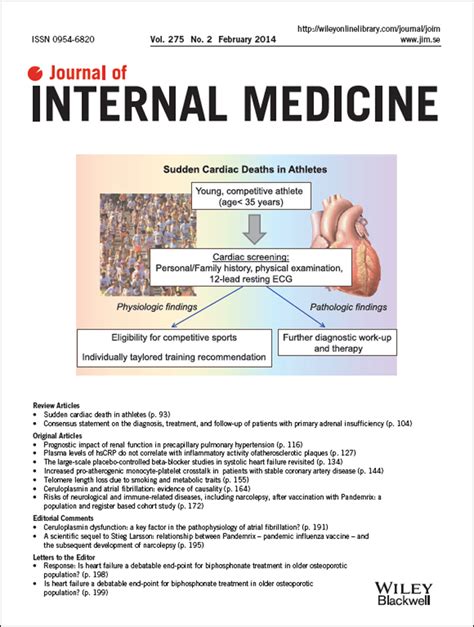 Journal of Internal Medicine : Vol 275 , No 2