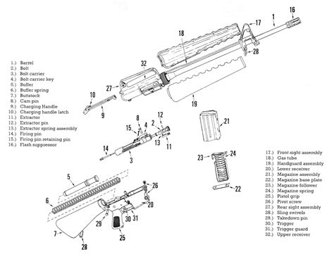 Ar 15 Rifle Schematic