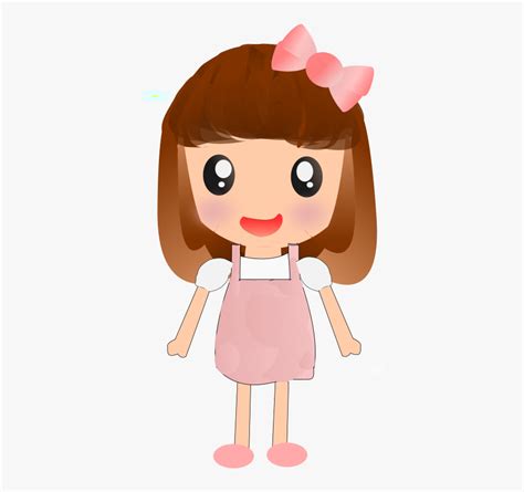 Kartun Anak Perempuan Lucu , Free Transparent Clipart - ClipartKey