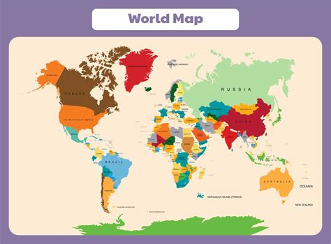 Free Large Printable World Map - Free Templates Printable