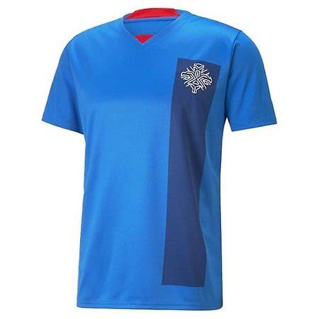 2022 Fifa World Cup Qatar Shirt Iceland Football Team Home Jersey ...