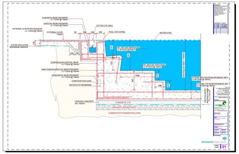 Swimming Pool Jacuzzi Seat Construction Detail | Swimming pool ...