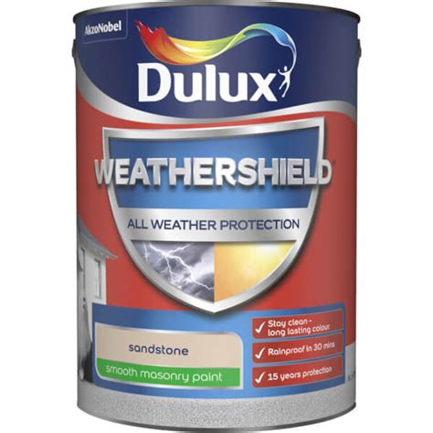 Offer Homebase Dulux Weathershield All Weather Smooth Masonry