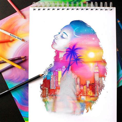 Account Suspended | Colorful drawings, Kristina webb art, Cool drawings