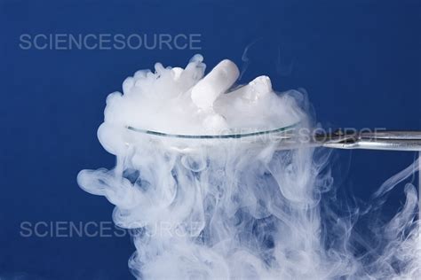 Dry Ice Sublimation | Stock Image - Science Source Images