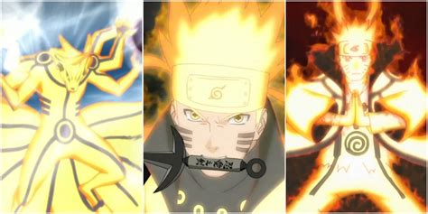 Naruto: Every Form Of Naruto's Nine-Tails Chakra Mode, Ranked