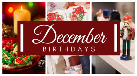 DecemberBirthdays - Celebration Advisor - Wedding and Party Network Blog