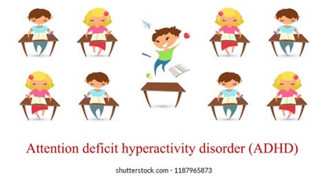 346 Adhd Cartoon Stock Vectors, Images & Vector Art | Shutterstock