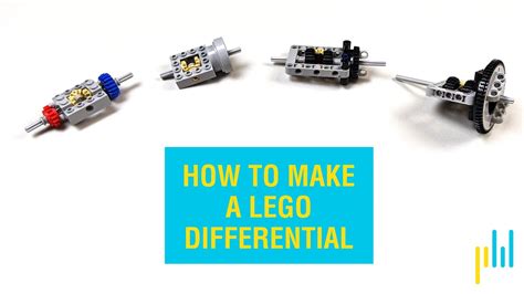 How to Make a Lego Differential - YouTube