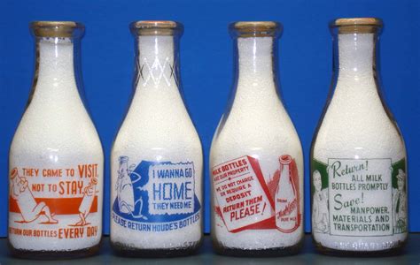 Vintage antique milk bottle - keneloper.com