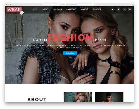 Free Fashion Web Template - prntbl.concejomunicipaldechinu.gov.co