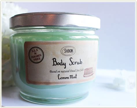 Skincare Saturday: SABON Body Scrub in Lemon Mint - Makeup Your Mind