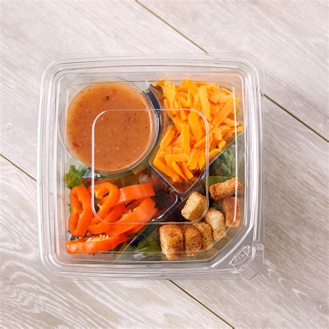 Square Salad Kit Inserts - Display Pack