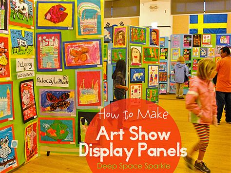 How to Organize an Art Show | Deep Space Sparkle | Art show, Elementary ...