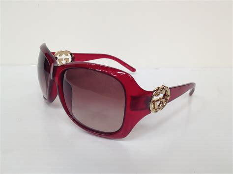 Past & Present Designer Consignment Boutique: Red Gucci Sunglasses ...