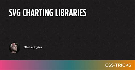 SVG Charting Libraries | CSS-Tricks