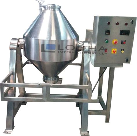 Stainless Steel Pharmaceutical Dry Powder Blender Mixer, For Industrial ...