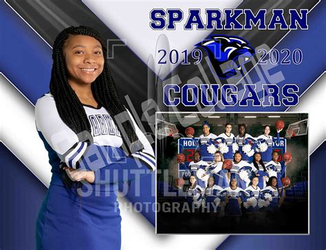 Sparkman Middle School Basketball Cheerleader Team Picture are Ready to ...