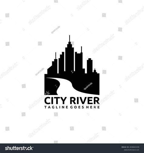 River City Logo Design Inspiration Stock Vector (Royalty Free ...