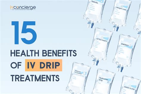 15 Health Benefits of IV Drip Treatments - ivconcierge.com