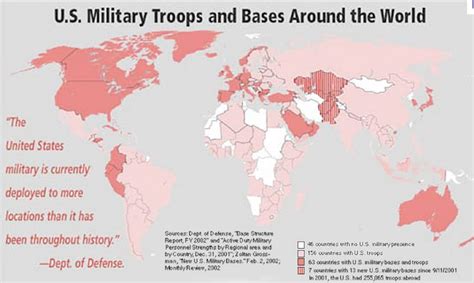 Map Of Us Military Bases In The World ~ AFP CV